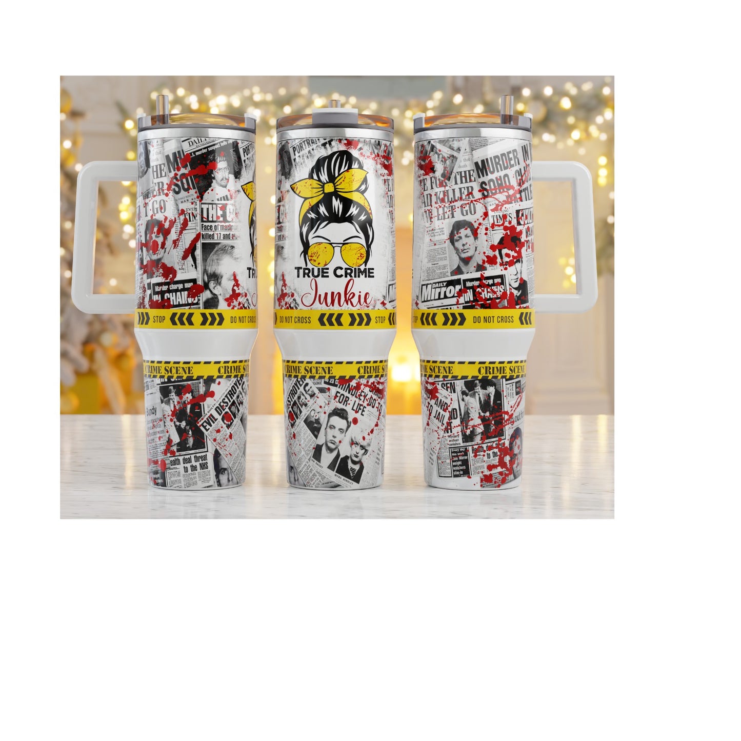 True Crime Tumblers