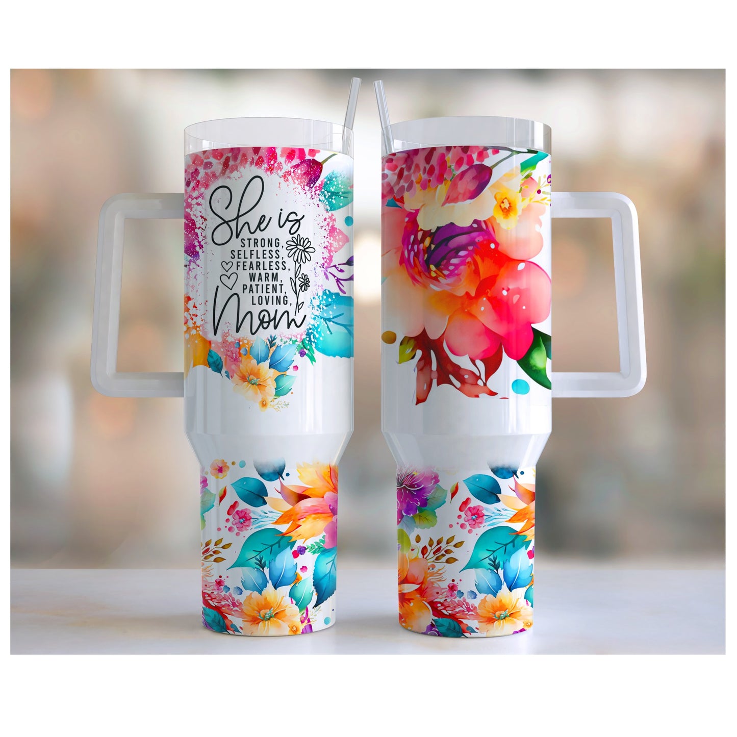 Ella es Mamá Tumblers