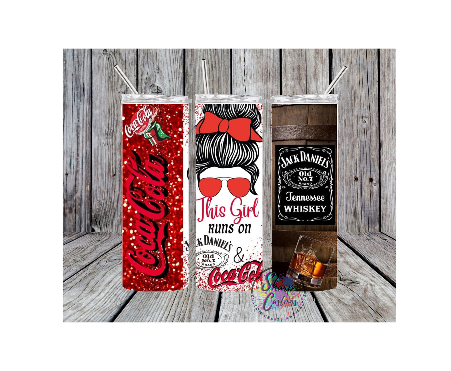 Vaso de Jack & Coca-Cola