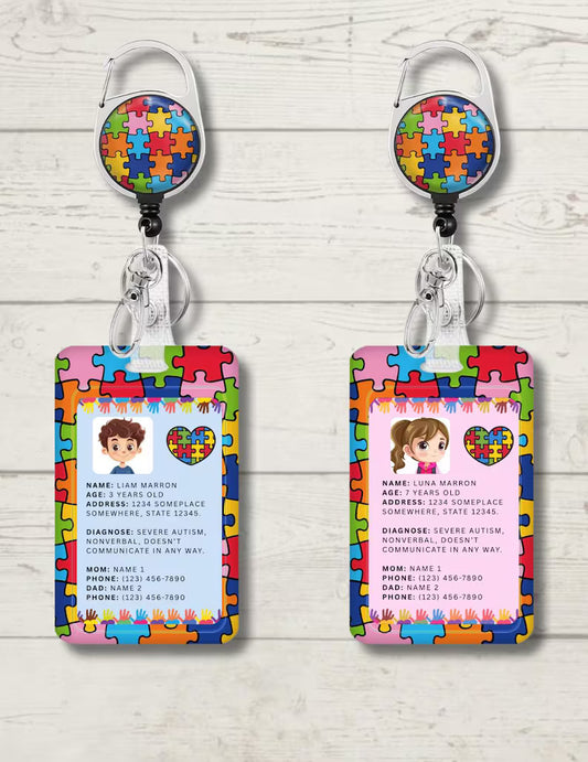 Autism Id cards